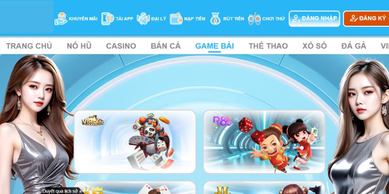 Nhiều nhà cung cấp đem tới các thể loại game hấp dẫn