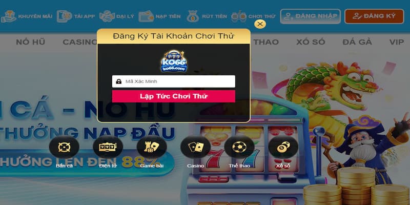 Chơi thử Thể Thao tại nền tảng đơn giản